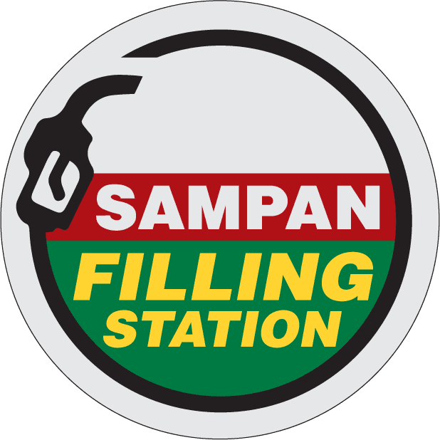 Sampan Filling Station Logo